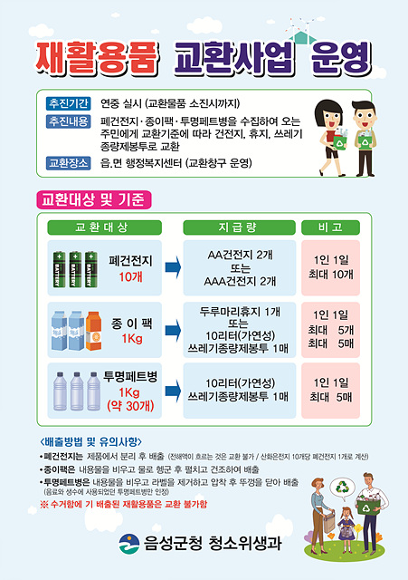 3.음성군 재활용품 교환사업 확대추진(재활용품교환사업전단).jpg