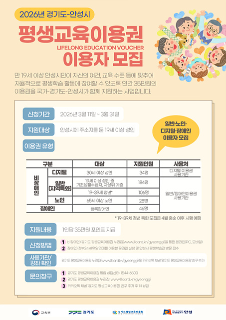 2. (체육평생학습과)2026년 경기도안성시 평생교육이용권 지원사업.jpg