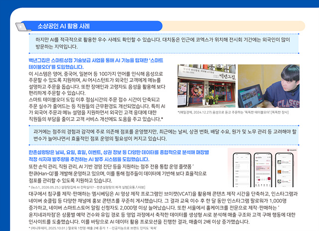 260827_[사진자료] 경상원, 소상공인 경제 이슈 브리프 VOL.08 발간 「소상공인의 인공지능(AI) 활용 현황 분석…AI 활용 수준과 주요 사례 소개」.jpg